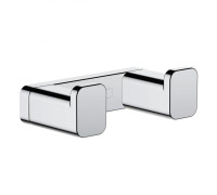 Крючок двойной hansgrohe AddStoris хром 41755000