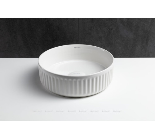 Раковина накладная Allen Brau Fantasy Line Ø360 мм белый 4.11032.20