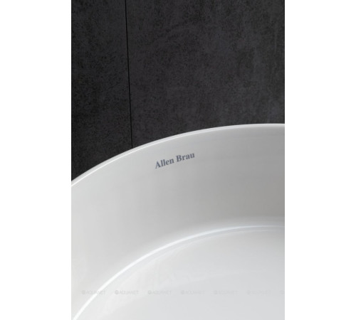 Раковина накладная Allen Brau Fantasy Line Ø360 мм белый 4.11032.20