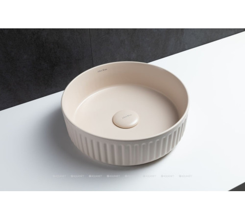 Раковина накладная Allen Brau Fantasy Line Ø360 мм айвори 4.11032.IV