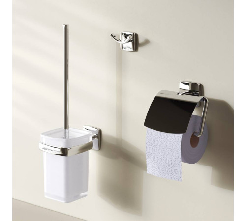 Набор аксессуаров для туалета AM.PM Gem белый AK90T1703W