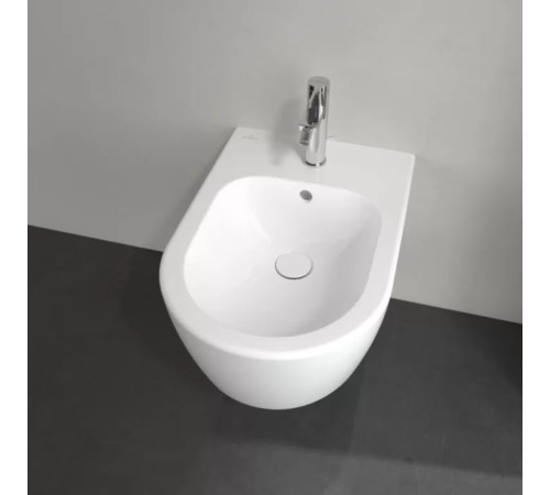 Биде подвесное Villeroy & Boch Avento 37х53 см альпийский белый 54050001