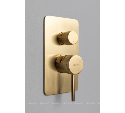 Смеситель встраиваемый Allen Brau Priority X3 на 3 выхода золото 5.31A11-GB