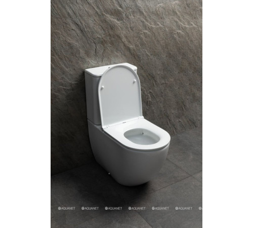 Чаша для унитаза напольного Allen Brau Priority Tornado 680x365 мм белый 4.31006.20