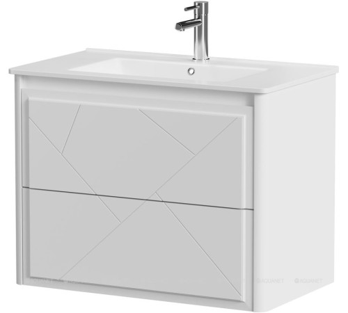 Тумба Allen Brau PARIS 80 см белый матовый 1.360001.WM