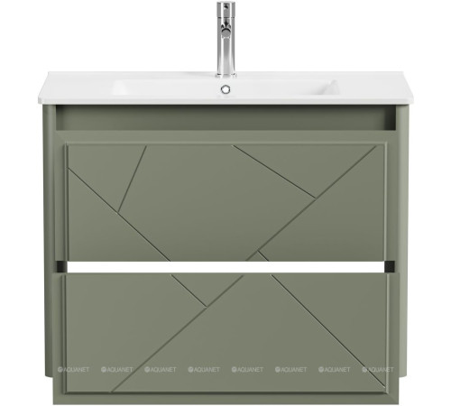 Тумба Allen Brau PARIS 80 см олива матовый 1.360001.CGM