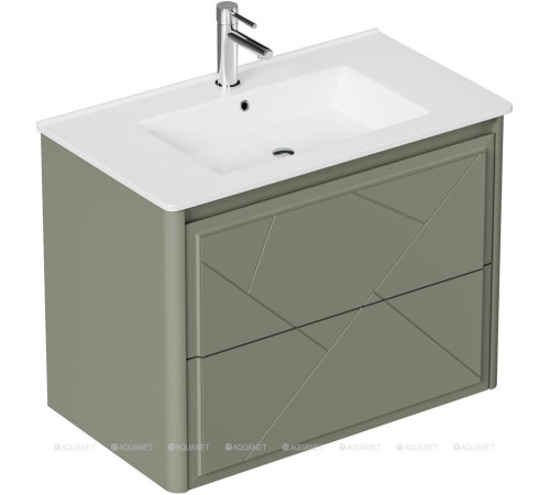 Тумба Allen Brau PARIS 80 см олива матовый 1.360001.CGM