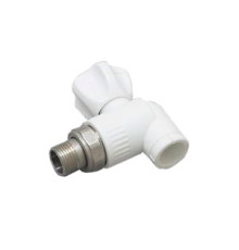 Кран шаровой радиаторный Fusitek PPR угловой 25 мм х 3/4 НР FT07402