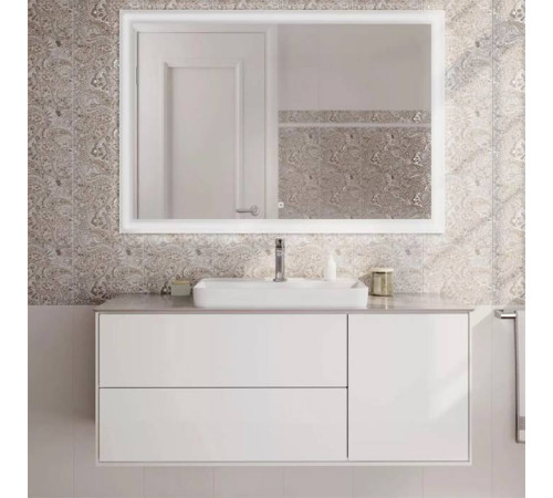 Раковина встраиваемая сверху Kerama Marazzi Plaza 55x40 см 1 отверстие белый глянцевый PLR.wbi.55.1