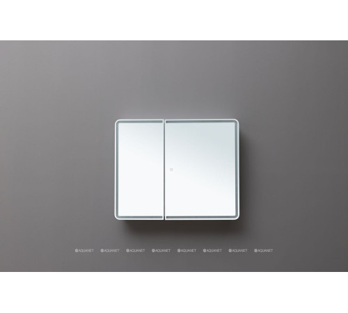 Зеркальный шкаф Aquanet Оптима (Optima) 100х80 LED 00341427