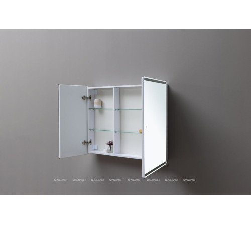 Зеркальный шкаф Aquanet Оптима (Optima) 100х80 LED 00341427
