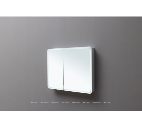 Зеркальный шкаф Aquanet Оптима (Optima) 100х80 LED 00341427