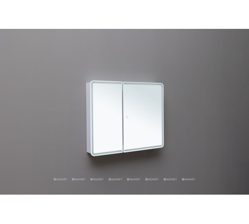 Зеркальный шкаф Aquanet Оптима (Optima) 100х80 LED 00341427