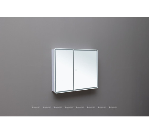 Зеркальный шкаф Aquanet Оптима (Optima) 100х80 LED 00341427