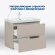 Тумба под раковину Aquanet Джейн 80 (Flat) бежевый 00343977