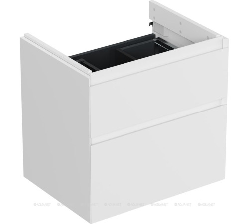 Тумба под раковину Allen Brau INFINITY 60 см 2 ящика белый матовый 1.210024.WM