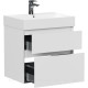 Тумба под раковину Allen Brau INFINITY 60 см 2 ящика белый матовый 1.210024.WM