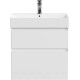 Тумба под раковину Allen Brau INFINITY 60 см 2 ящика белый матовый 1.210024.WM