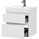 Тумба под раковину Allen Brau INFINITY 60 см 2 ящика белый матовый 1.210024.WM