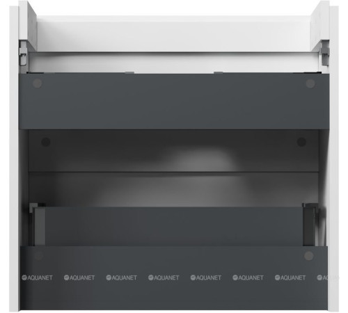 Тумба под раковину Allen Brau INFINITY 60 см 2 ящика белый матовый 1.210024.WM