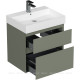 Тумба под раковину Allen Brau INFINITY 60 см 2 ящика олива матовый 1.210024.CGM