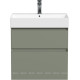 Тумба под раковину Allen Brau INFINITY 60 см 2 ящика олива матовый 1.210024.CGM