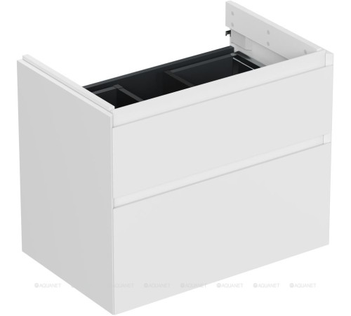 Тумба под раковину Allen Brau INFINITY 70 см 2 ящика белый матовый 1.210025.WM