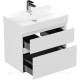 Тумба под раковину Allen Brau INFINITY 70 см 2 ящика белый матовый 1.210025.WM