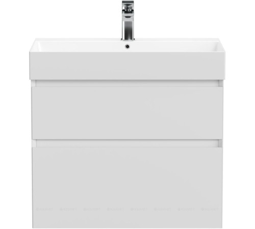 Тумба под раковину Allen Brau INFINITY 70 см 2 ящика белый матовый 1.210025.WM
