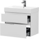 Тумба под раковину Allen Brau INFINITY 70 см 2 ящика белый матовый 1.210025.WM
