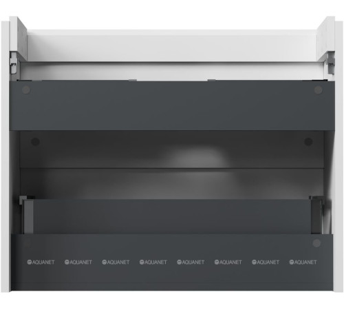 Тумба под раковину Allen Brau INFINITY 70 см 2 ящика белый матовый 1.210025.WM