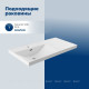 Тумба с раковиной Aquanet Nova Lite 2.0 90 L 2 ящика бежевый 00365921