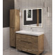 Тумба под раковину Aquanet Nova Lite 2.0 110 напольная дуб рустикальный 00346349