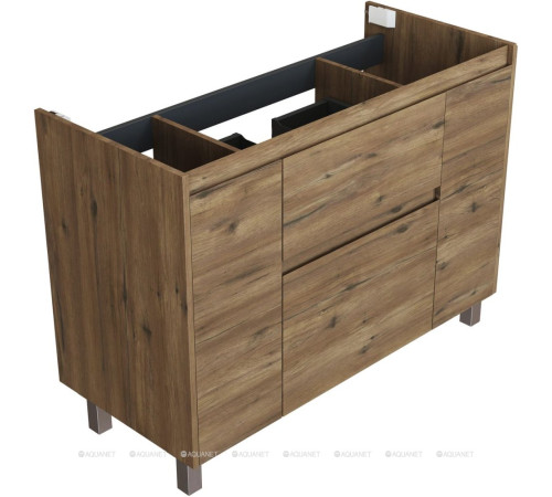 Тумба под раковину Aquanet Nova Lite 2.0 110 напольная дуб рустикальный 00346349