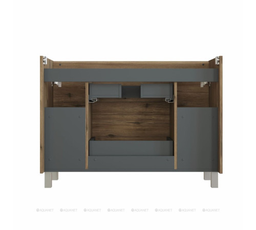 Тумба под раковину Aquanet Nova Lite 2.0 110 напольная дуб рустикальный 00346349