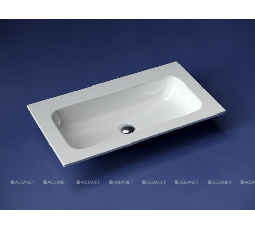 Раковина накладная Ceramica Nova Grace 810х457х137 мм без отверстия белая CN7012wx