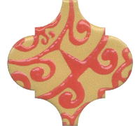 Декор Kerama Marazzi Арабески Майолика орнамент 6.5х6.5 см OS/A39/65000