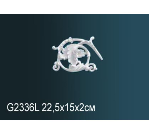 Декоративный элемент Perfect полиуретан левый G2336L