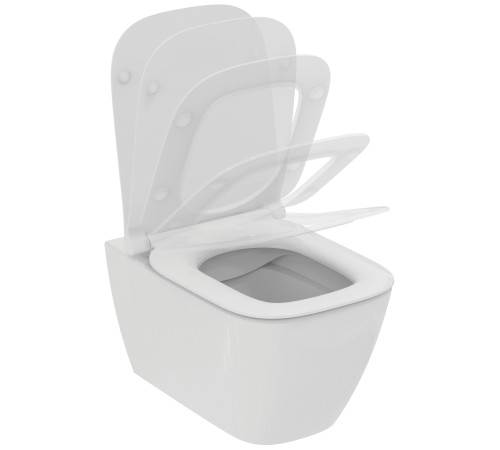 Унитаз подвесной Ideal Standard i.life B безободковый RimLS+ с сиденьем T500301 T533001