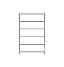 Полотенцесушитель электрический Primoclima Step E Inox 800х500 мм 6 секций PCStepEInox80506