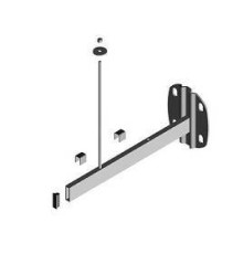 Консоль универсальная Zehnder для крепления к стене и полу 350 мм RAL 9016 ZB00180001RAL9016