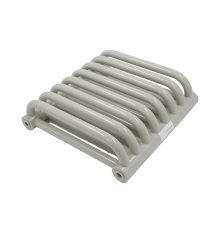 Трубчатый радиатор КЗТО РСК 2-300-8 боковое подключение 1/2 RAL 7044 РСК2300812RAL7044