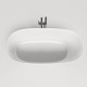 Ванна отдельностоящая Salini Sofia 150х75х60.5 см S-Sense белый матовый 102528M