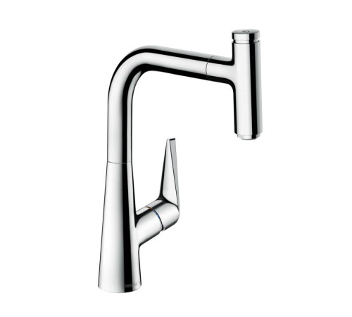 Смеситель для кухни Hansgrohe Talis Select M51 220 выдвижной излив хром 72822000