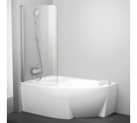 Шторка для ванны RAVAK Rosa CVSK1 140/150 L блестящий Transparent 7QLM0C00Y1