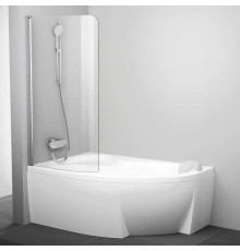 Шторка для ванны RAVAK Rosa CVSK1 140/150 L блестящий Transparent 7QLM0C00Y1