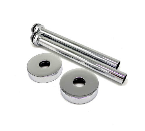 Комплект трубок SR Rubinetterie 15х1.0 мм 1/2x15 с отражателями хром A491-1500CE15