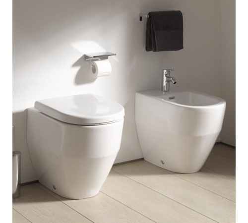 Биде напольное Laufen Pro 56x36x43 см 1 отверстие белый 8.3295.2.000.302.1