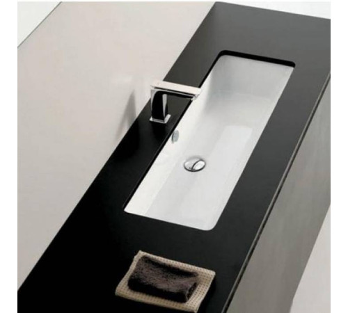 Раковина Artceram Gea 90х33 см без отв. белый GEL002 01 00