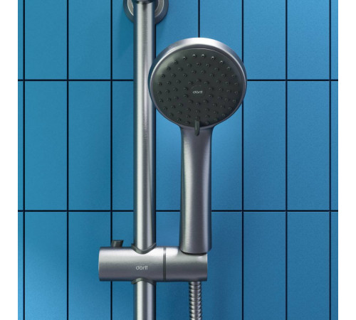 Душевой комплект Dorff Logic 3 режима нержавеющая сталь D0103000SS